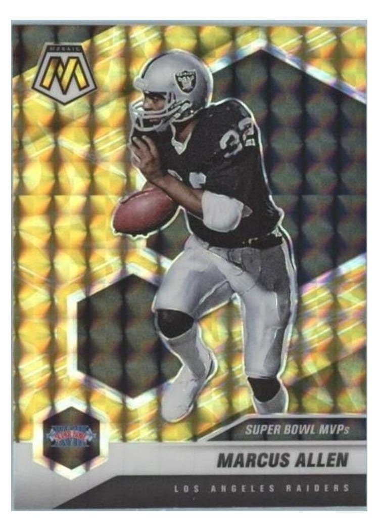 2021 Panini Mosaic Base Set Marcus Allen #298 card