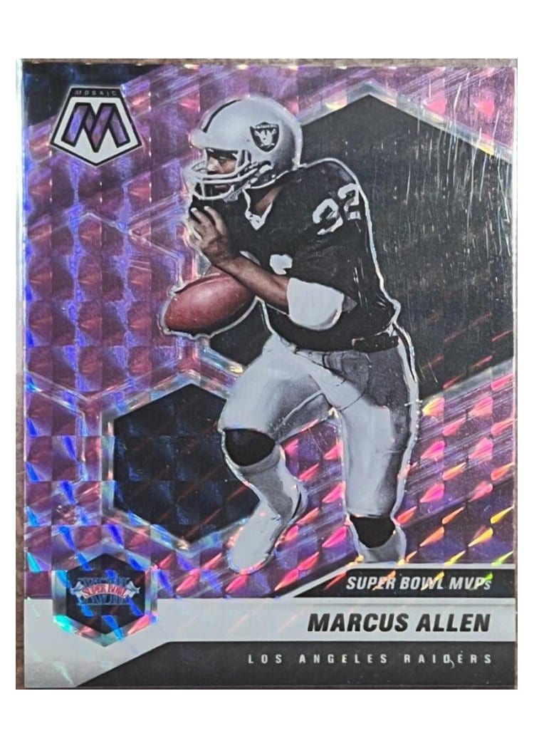 2021 Panini Mosaic Base Set Marcus Allen #298 card