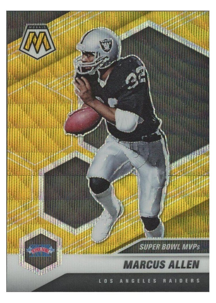 2021 Panini Mosaic Base Set Marcus Allen #298 card