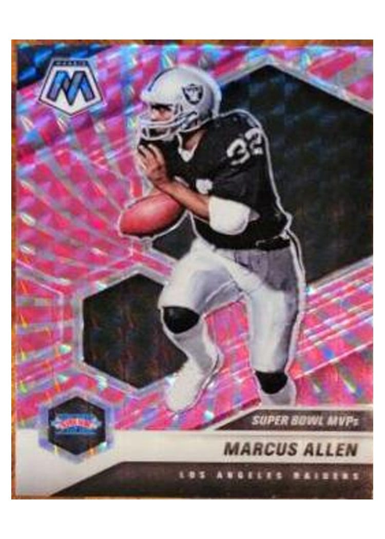 2021 Panini Mosaic Base Set Marcus Allen #298 card