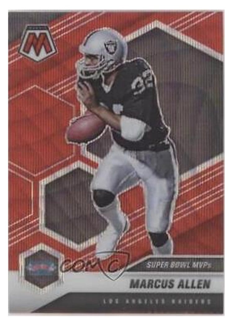 2021 Panini Mosaic Base Set Marcus Allen #298 card