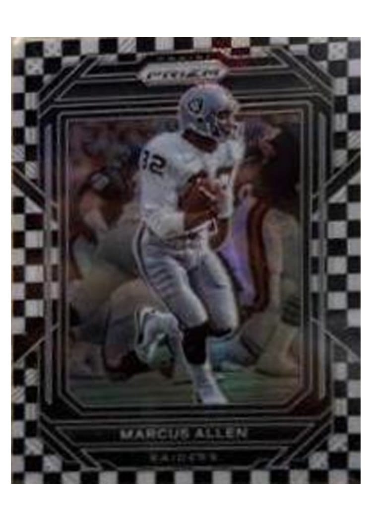 2022 Panini Prizm Base Set Marcus Allen #177 card