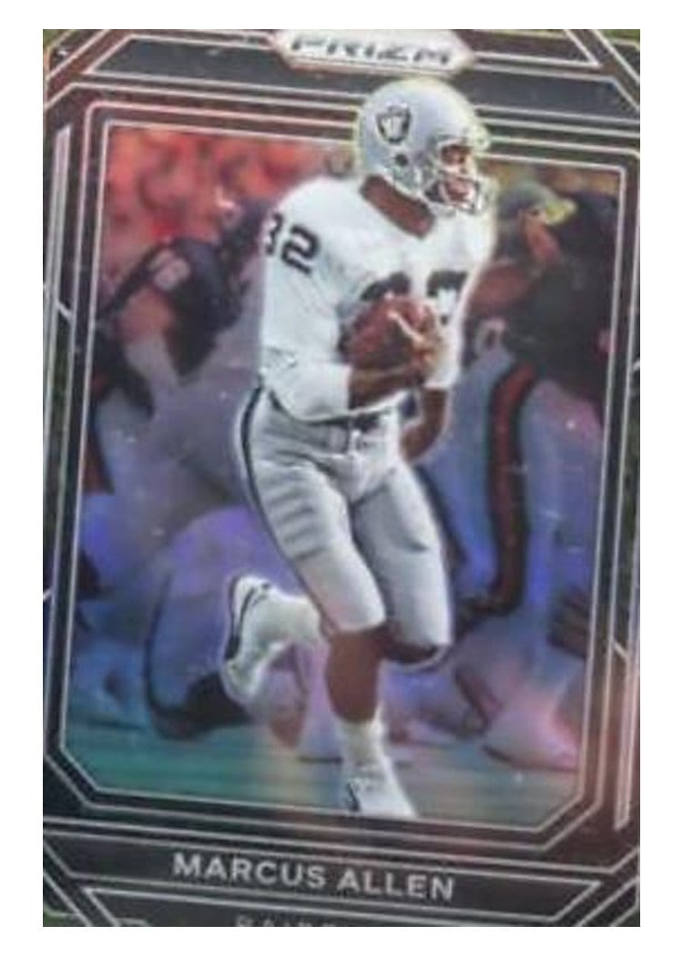 2022 Panini Prizm Base Set Marcus Allen #177 card