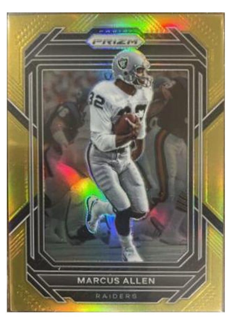 2022 Panini Prizm Base Set Marcus Allen #177 card