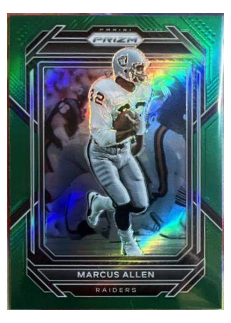 2022 Panini Prizm Base Set Marcus Allen #177 card