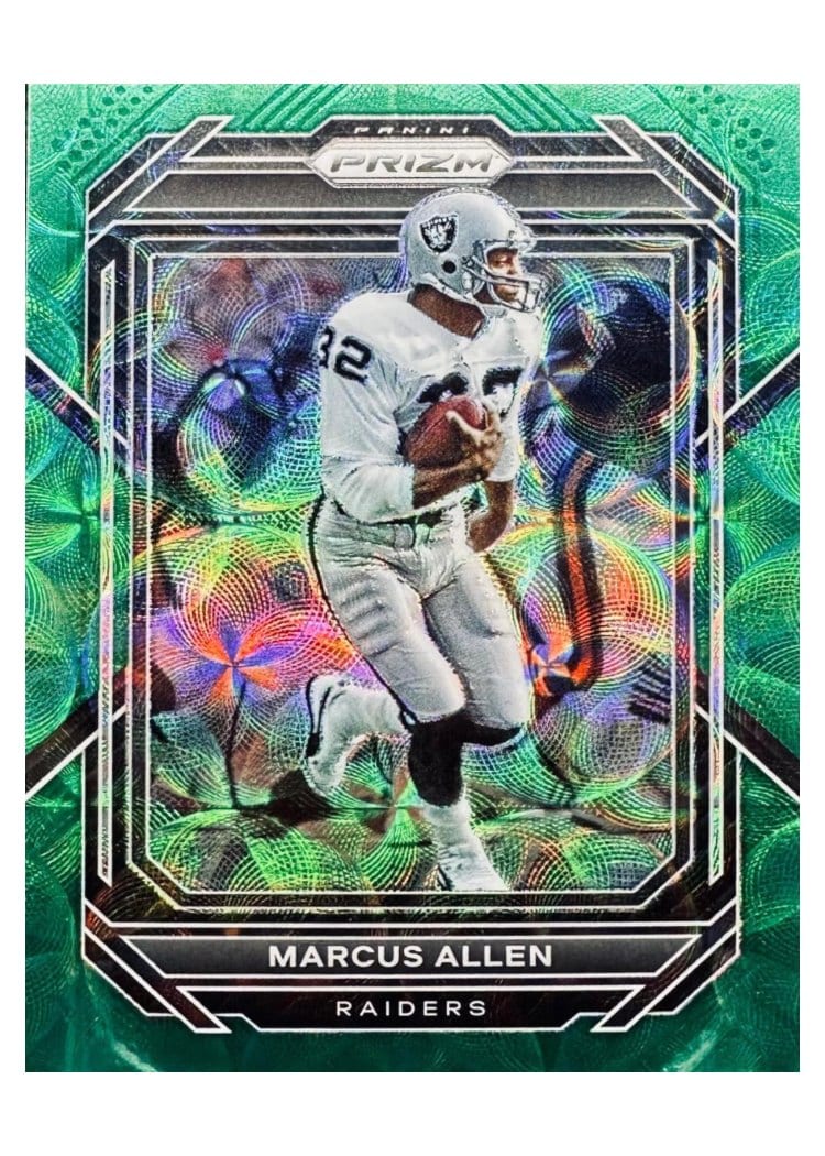 2022 Panini Prizm Base Set Marcus Allen #177 card