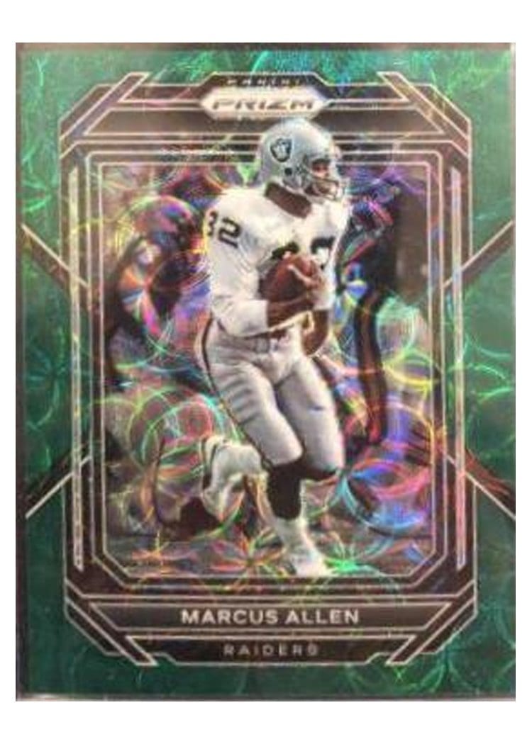 2022 Panini Prizm Base Set Marcus Allen #177 card