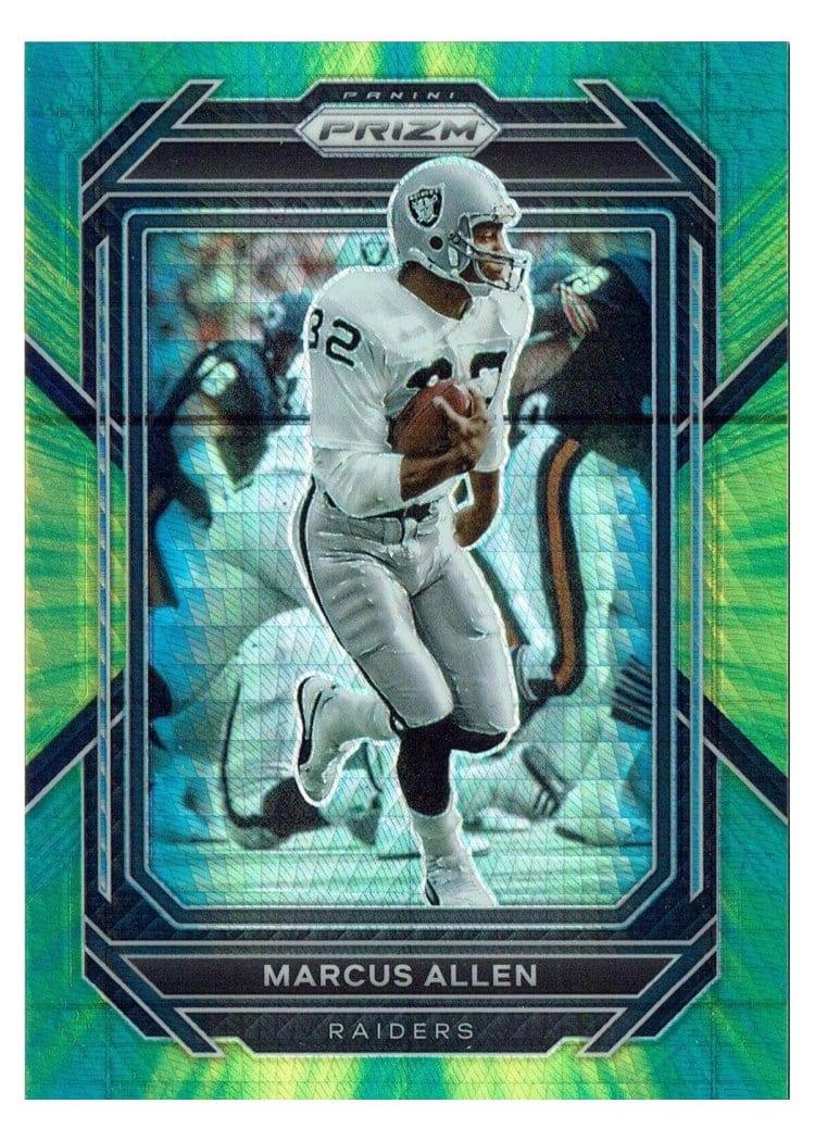 2022 Panini Prizm Base Set Marcus Allen #177 card