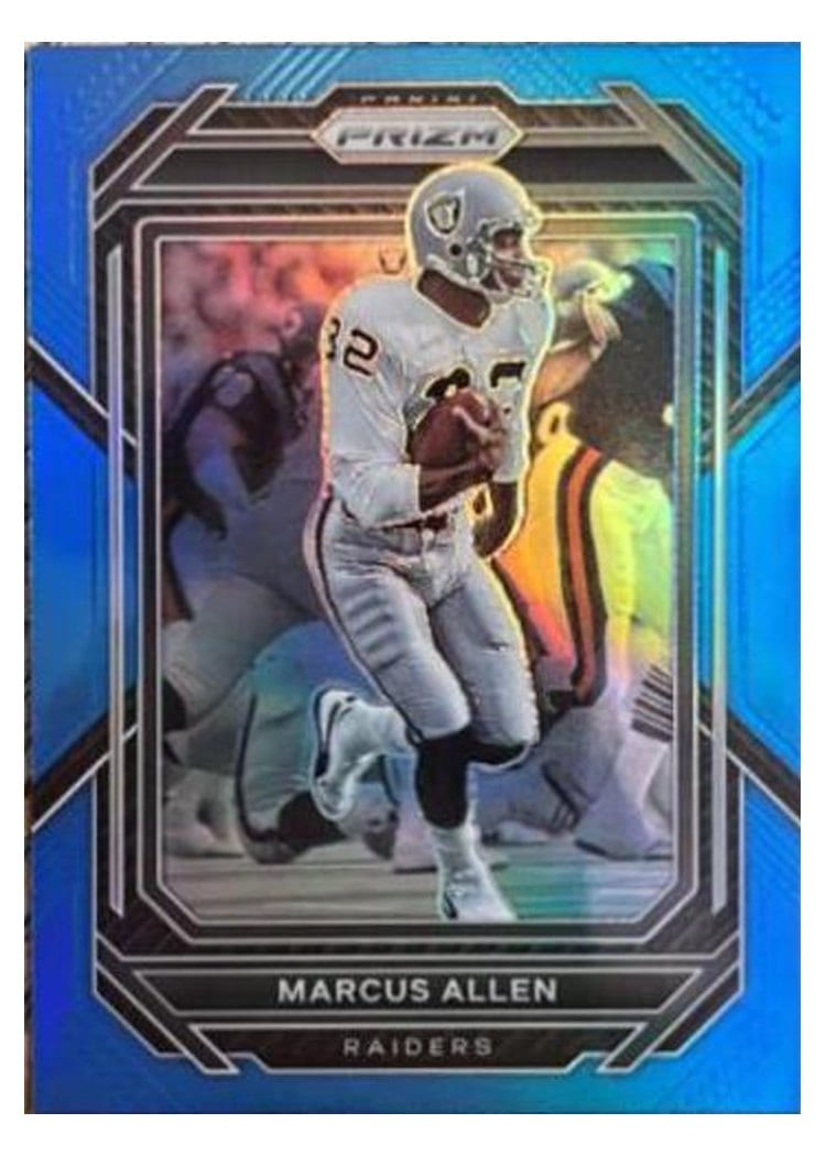 2022 Panini Prizm Base Set Marcus Allen #177 card