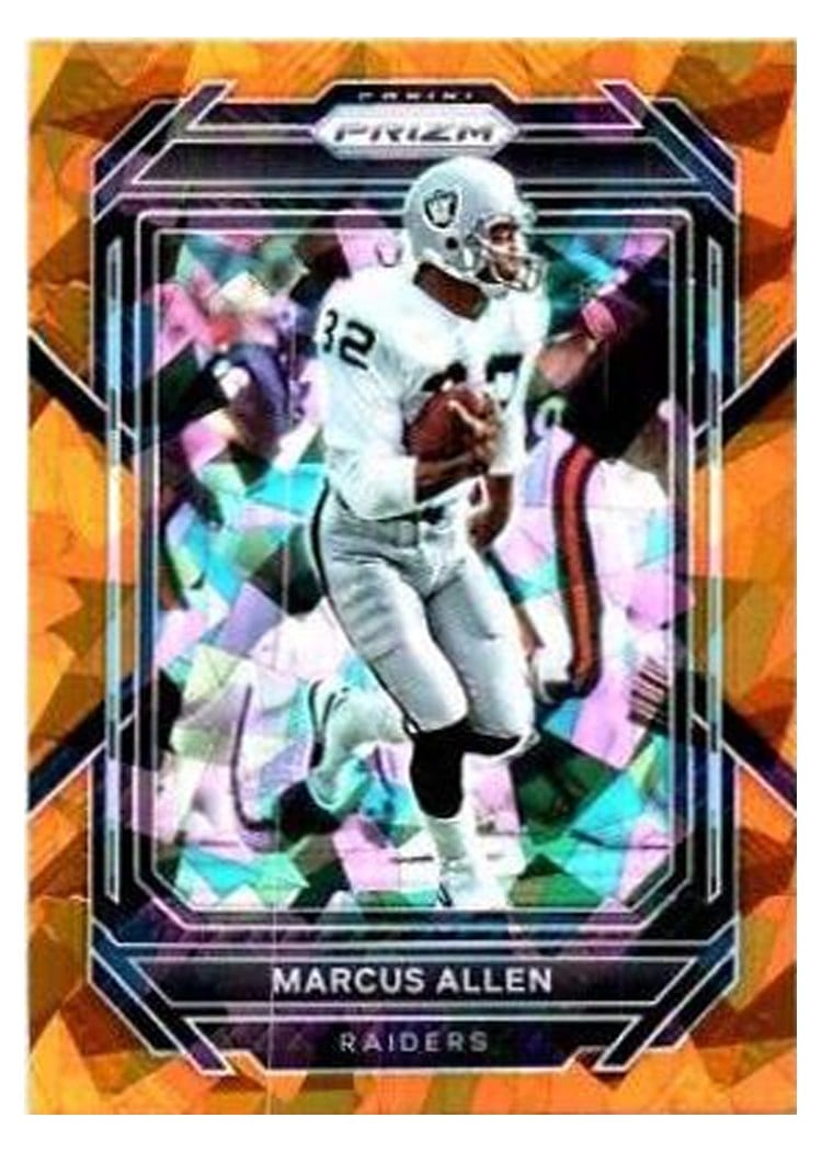 2022 Panini Prizm Base Set Marcus Allen #177 card