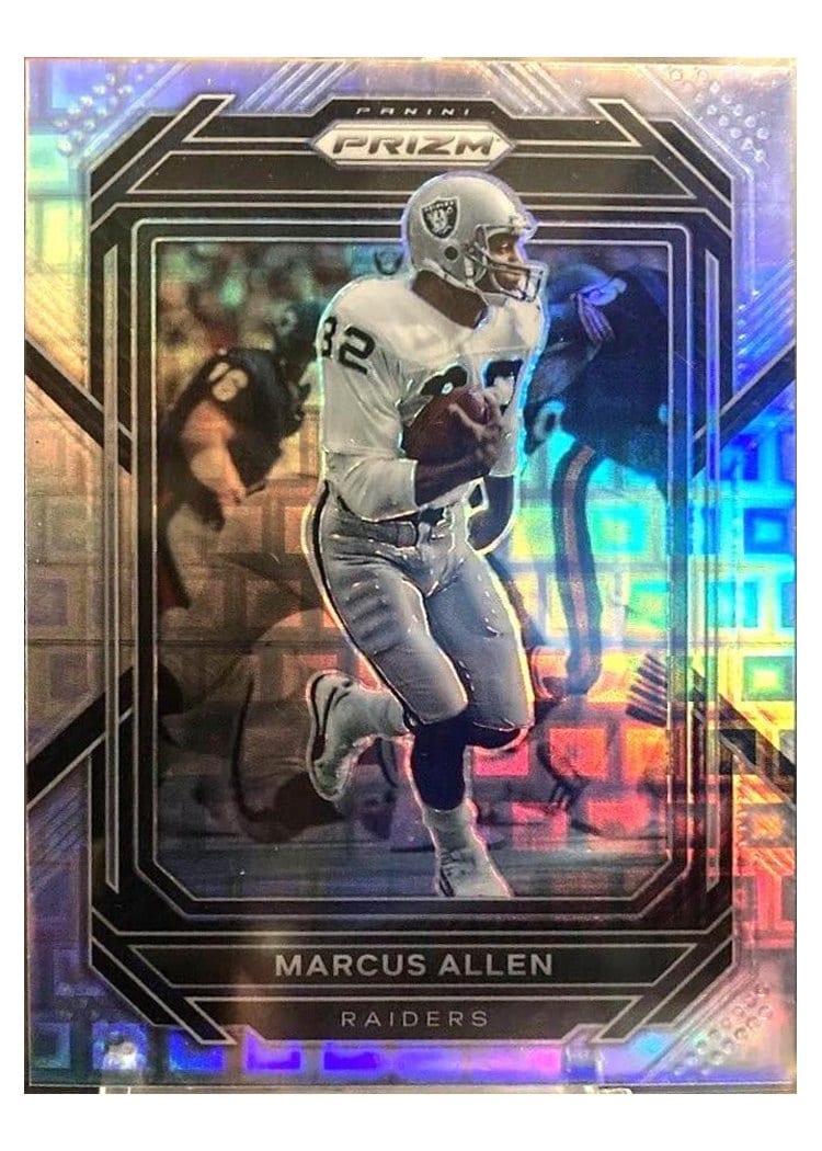 2022 Panini Prizm Base Set Marcus Allen #177 card