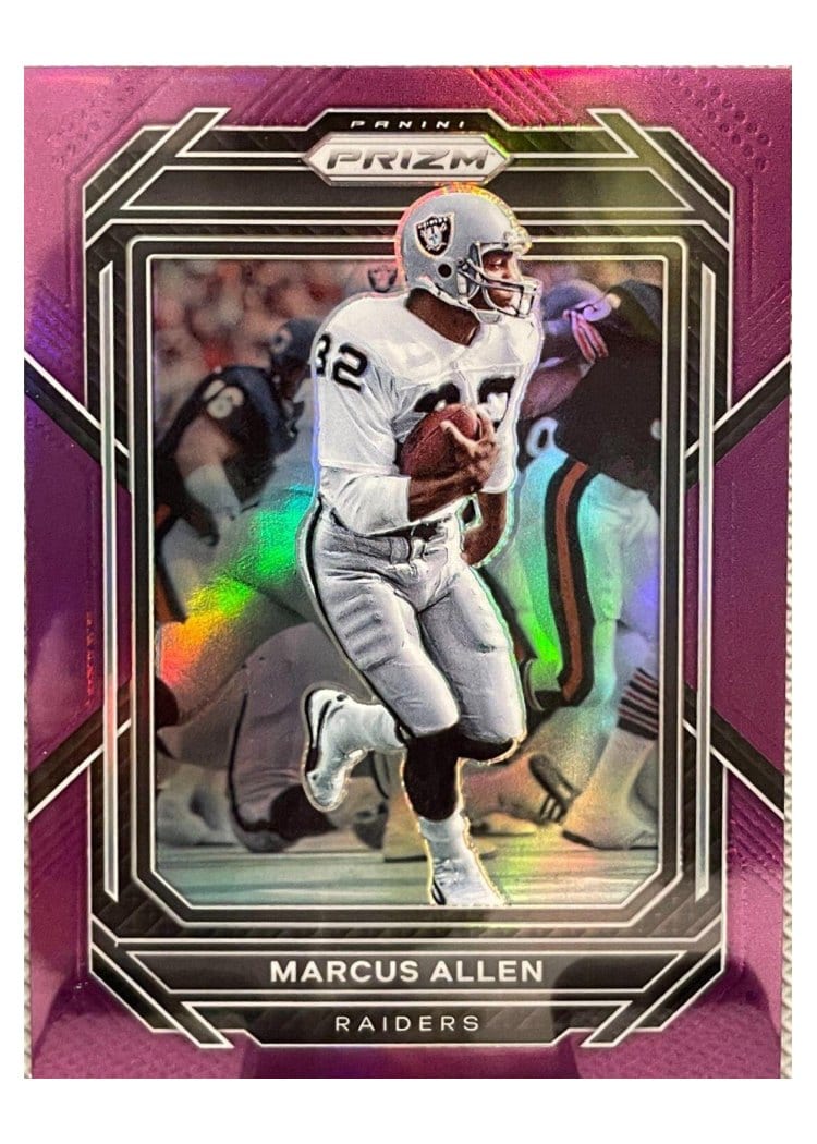 2022 Panini Prizm Base Set Marcus Allen #177 card