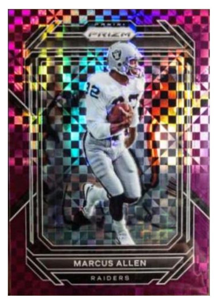 2022 Panini Prizm Base Set Marcus Allen #177 card