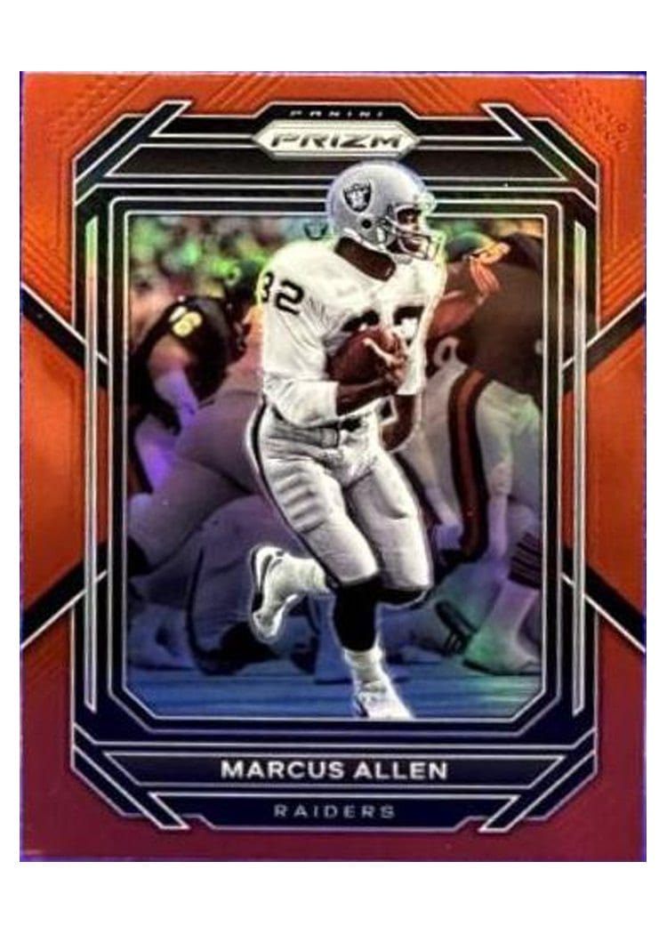 2022 Panini Prizm Base Set Marcus Allen #177 card