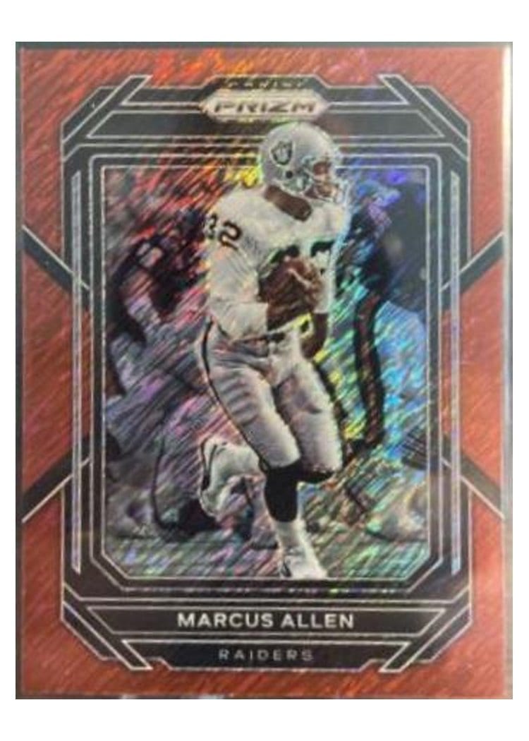 2022 Panini Prizm Base Set Marcus Allen #177 card