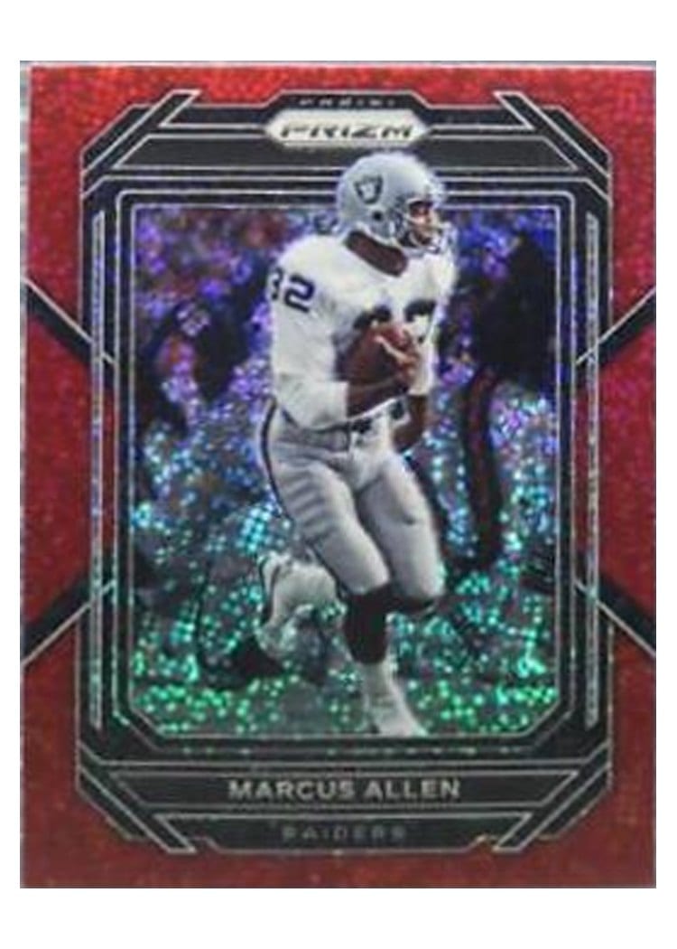 2022 Panini Prizm Base Set Marcus Allen #177 card