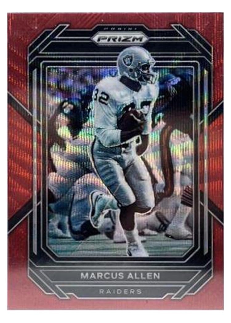 2022 Panini Prizm Base Set Marcus Allen #177 card