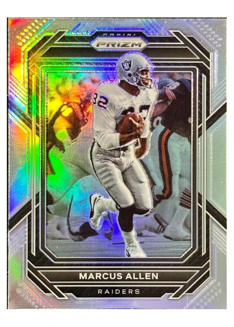 2022 Panini Prizm Base Set Marcus Allen #177 card