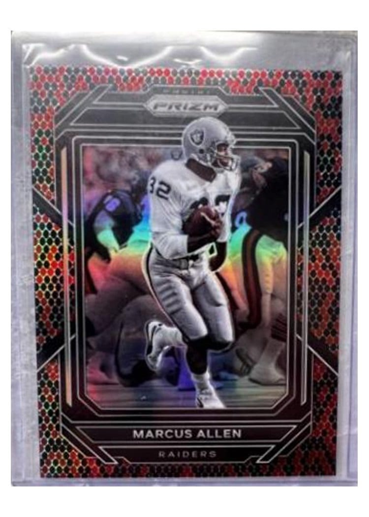 2022 Panini Prizm Base Set Marcus Allen #177 card