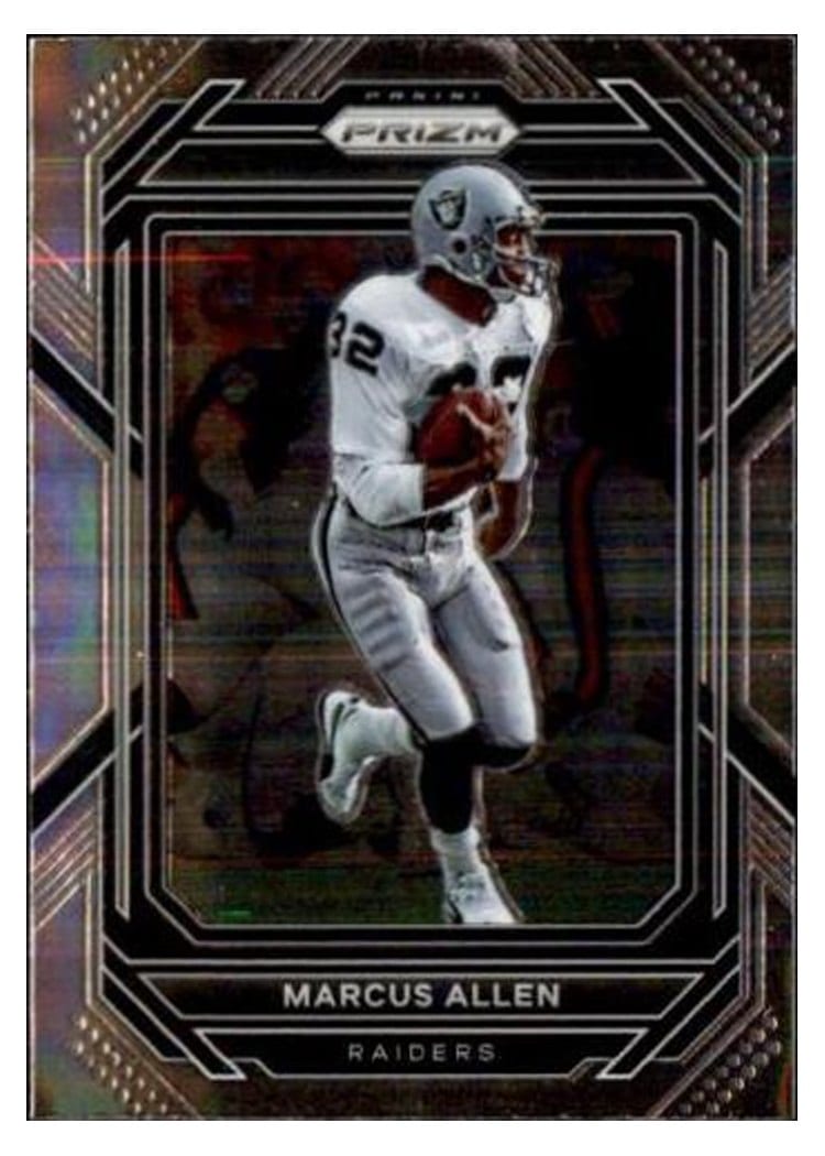 2022 Panini Prizm Base Set Marcus Allen #177 card