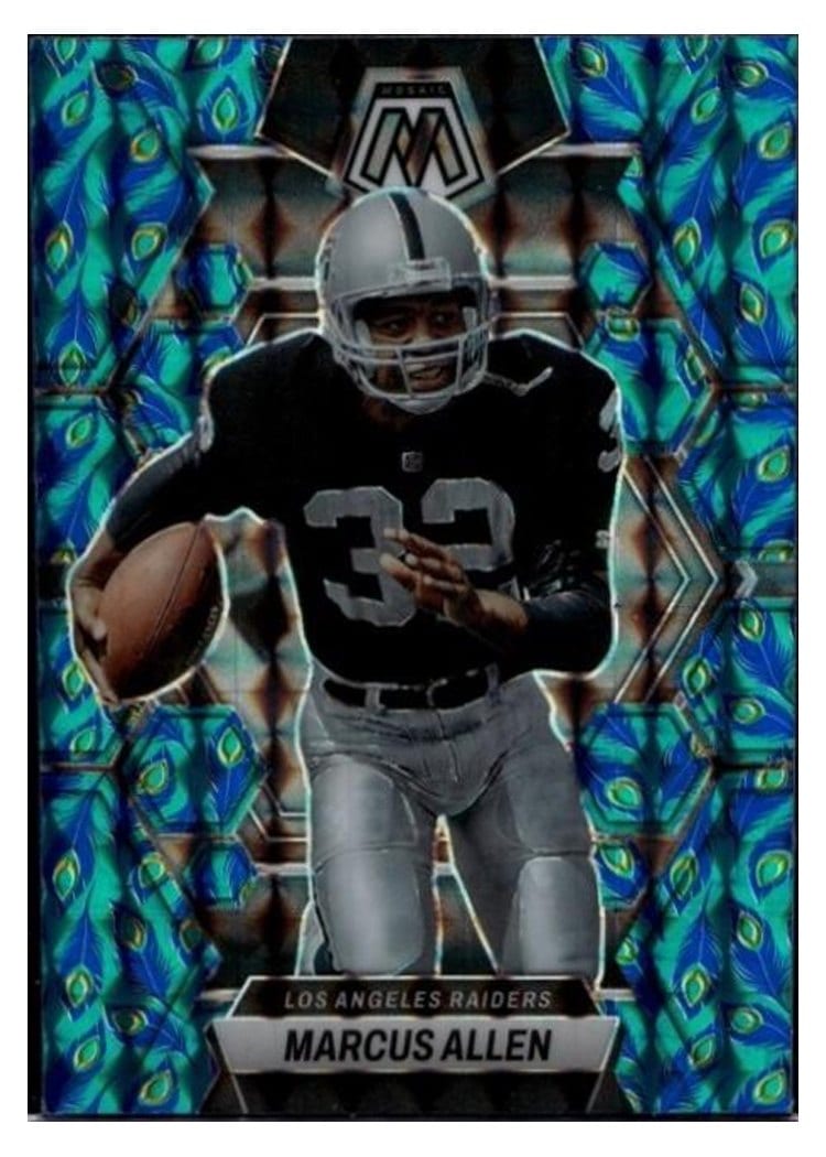 2023 Panini Mosaic Base Set Marcus Allen #124 card