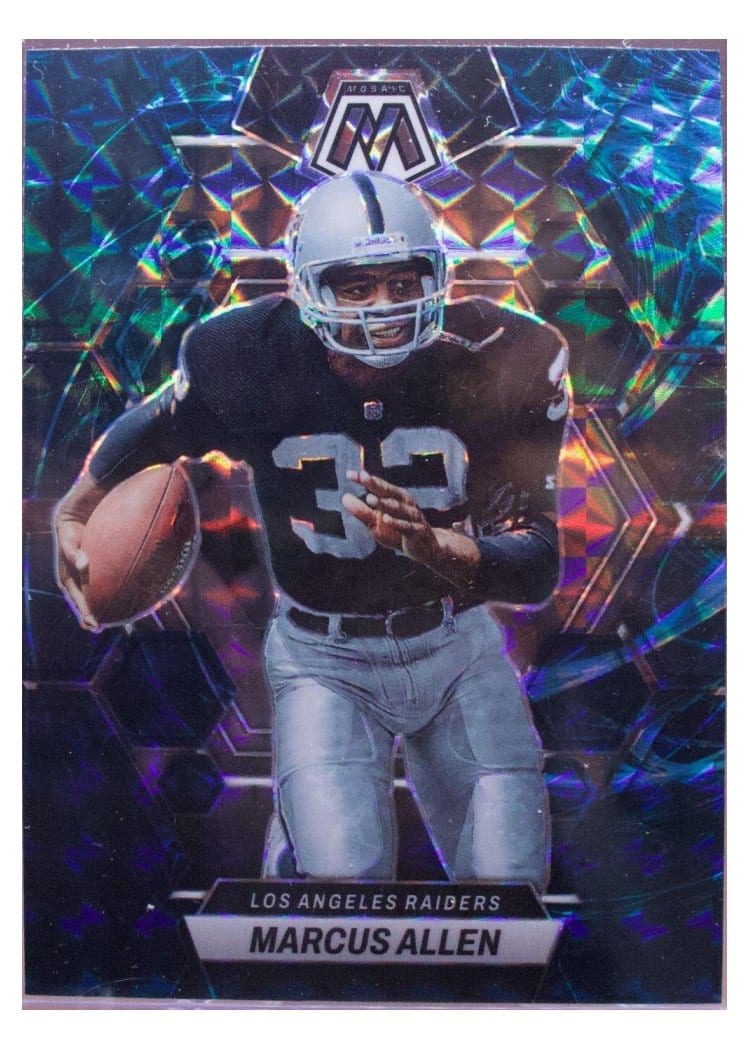 2023 Panini Mosaic Base Set Marcus Allen #124 card
