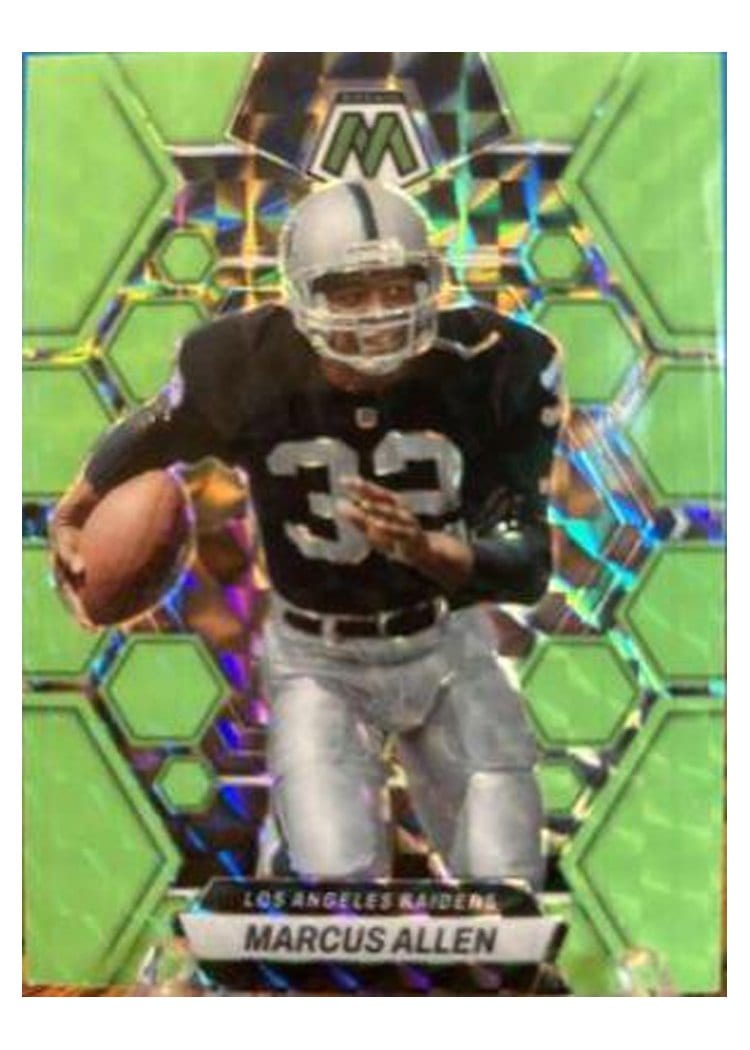 2023 Panini Mosaic Base Set Marcus Allen #124 card