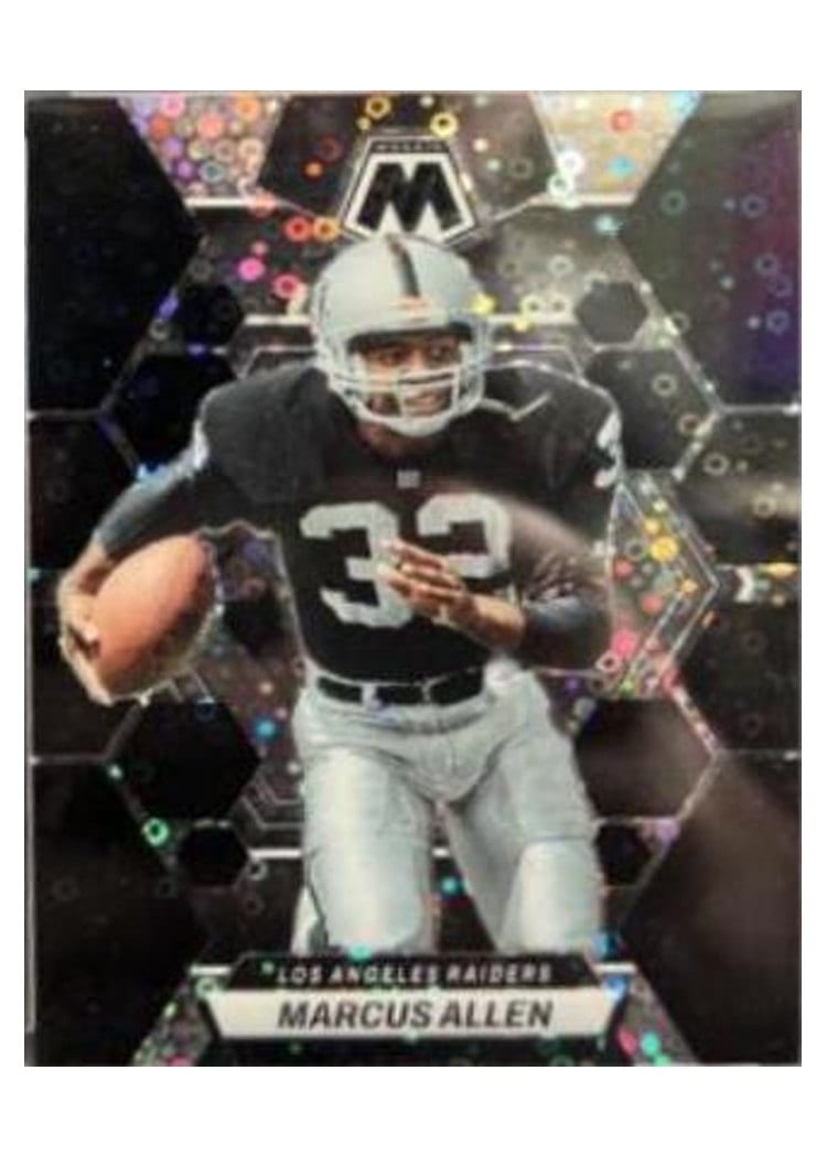 2023 Panini Mosaic Base Set Marcus Allen #124 card