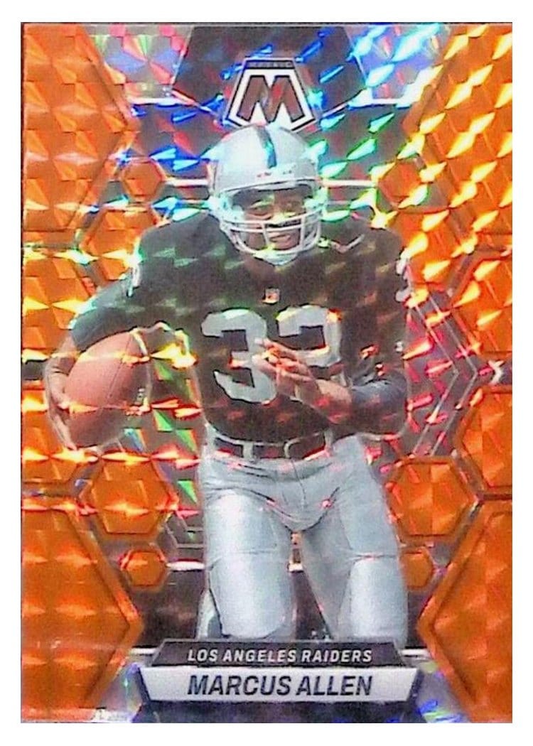 2023 Panini Mosaic Base Set Marcus Allen #124 card