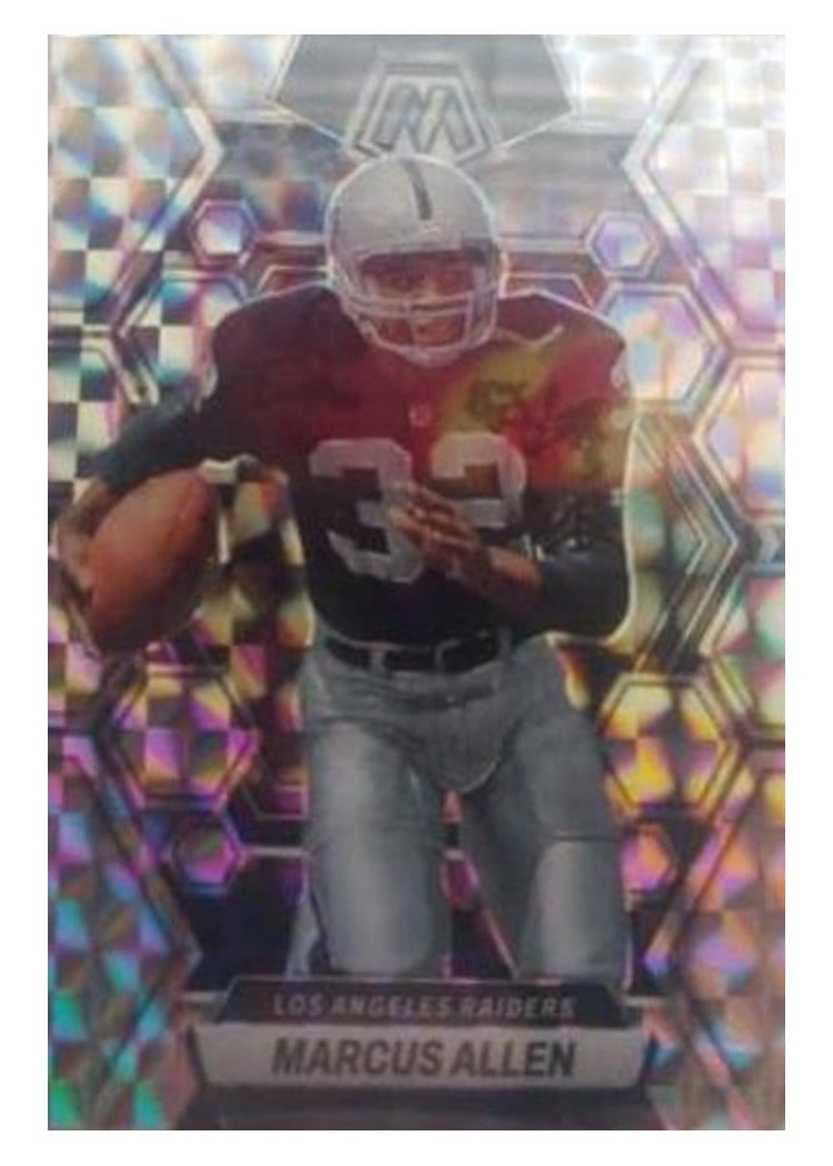 2023 Panini Mosaic Base Set Marcus Allen #124 card