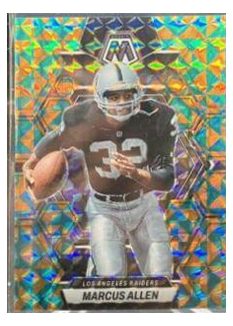 2023 Panini Mosaic Base Set Marcus Allen #124 card