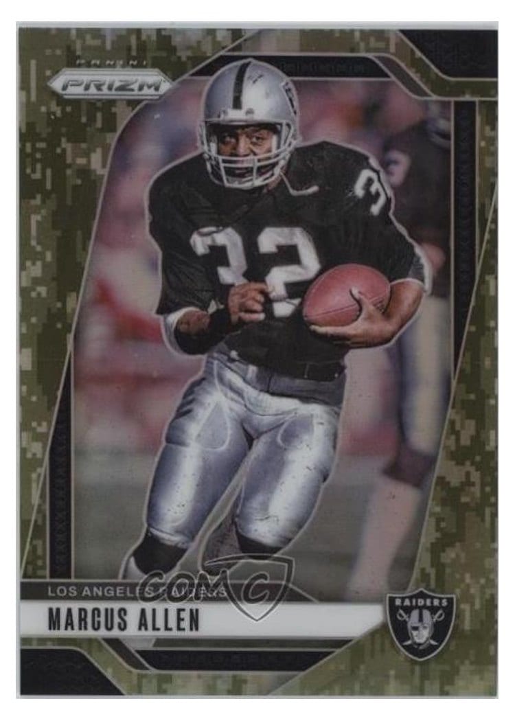 2024 Panini Prizm Base Set Marcus Allen #155 card