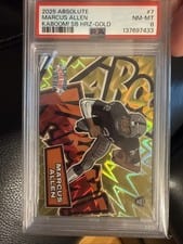2025 Panini Absolute Kaboom! Super Bowl Horizontal Marcus Allen #7 card