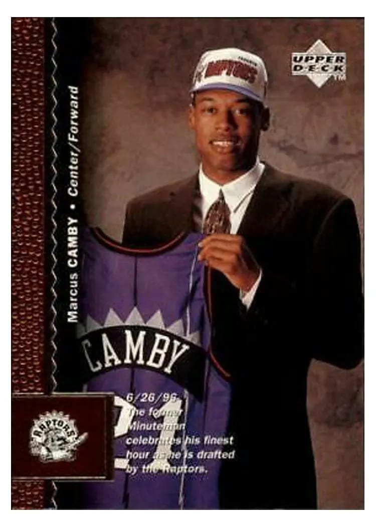1996 Upper Deck Marcus Camby #118 card