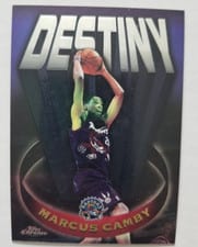 1997 Topps Chrome Destiny Marcus Camby #D11