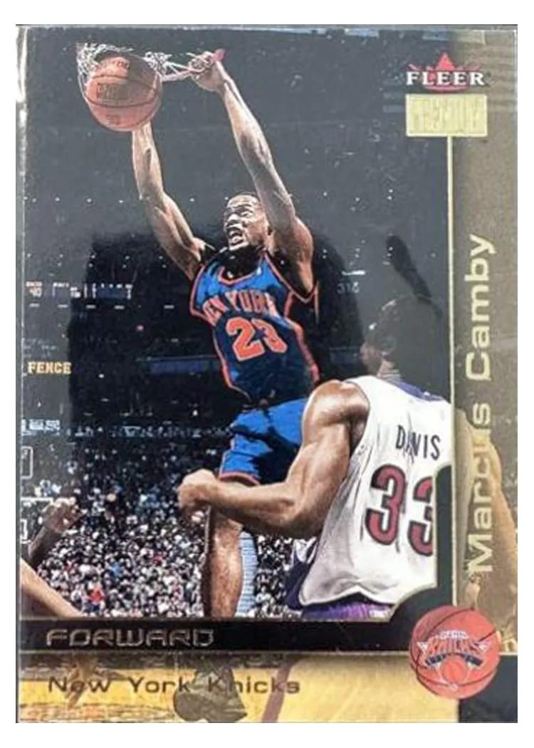 2000 Fleer Premium marcus camby #190 card