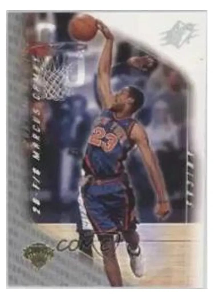 2000 Spx Marcus Camby #55 card