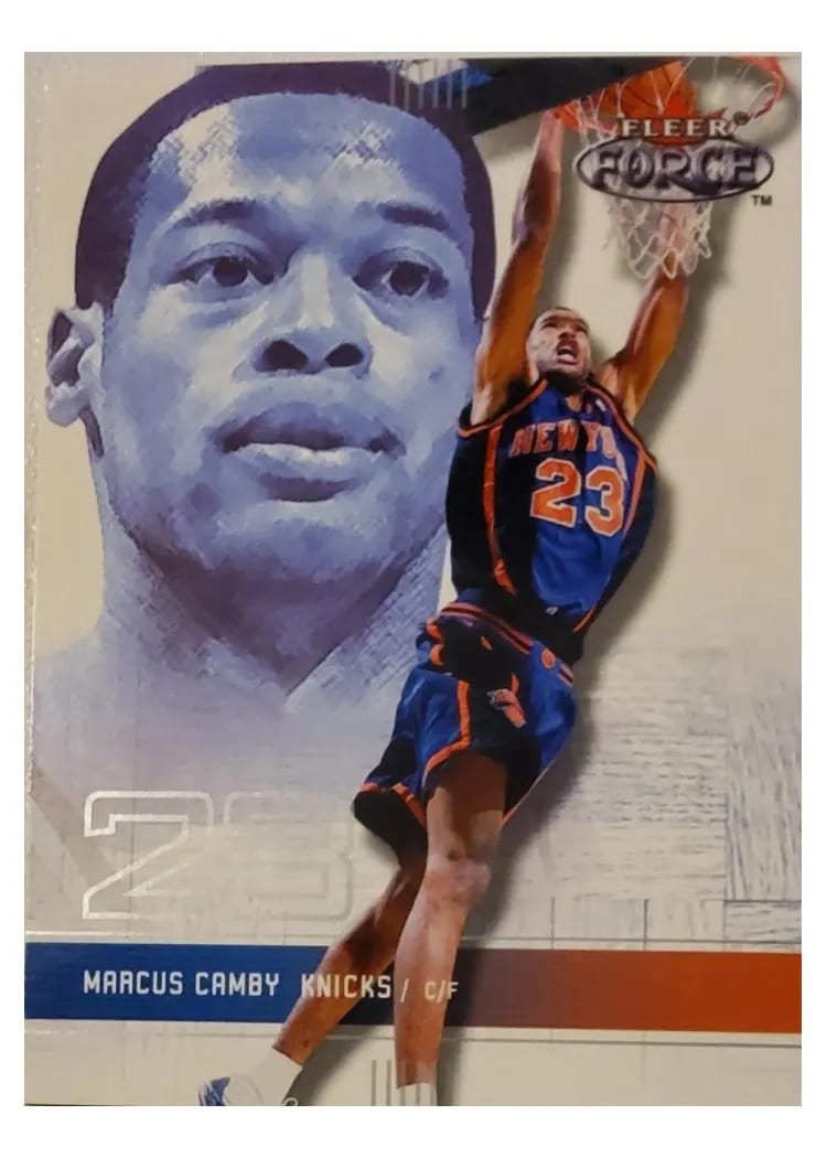 2001 Fleer Force Marcus Camby #73 card