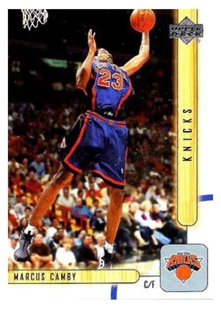 2001 Upper Deck Marcus Camby #113 card