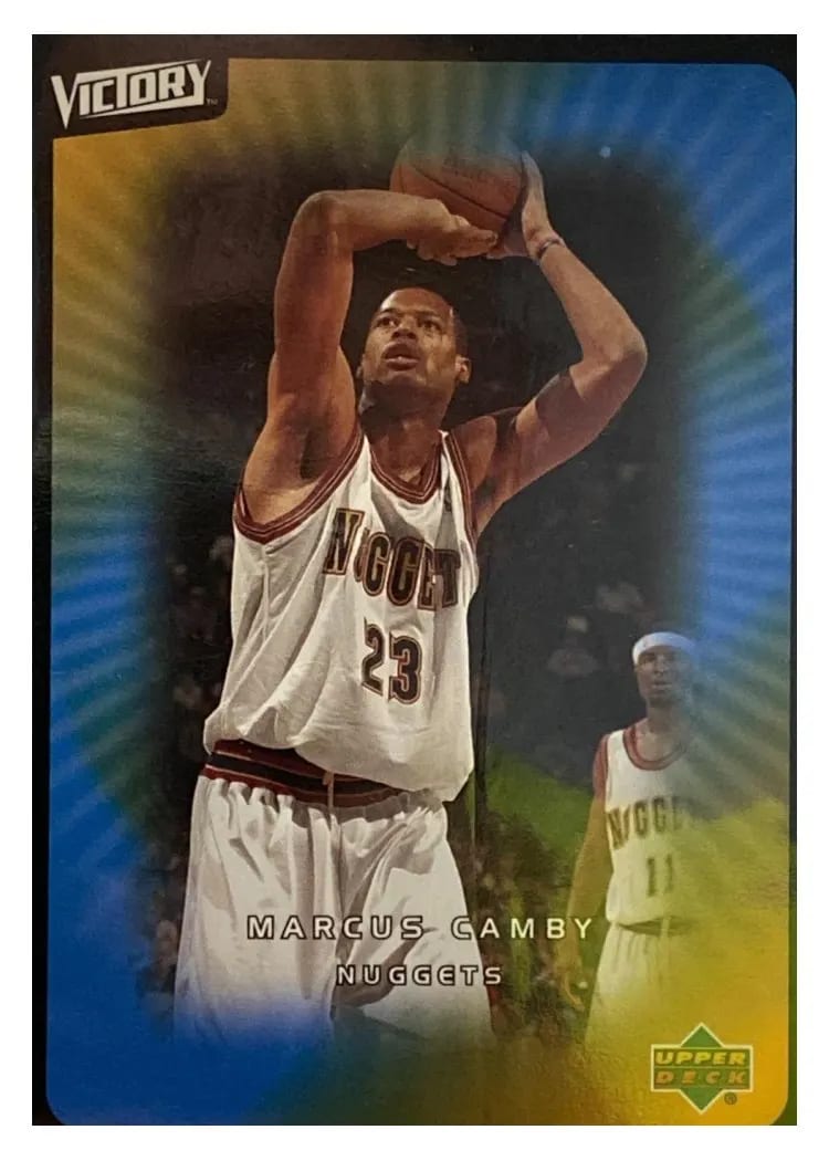 2003 Upper Deck Victory Marcus Camby #22 card