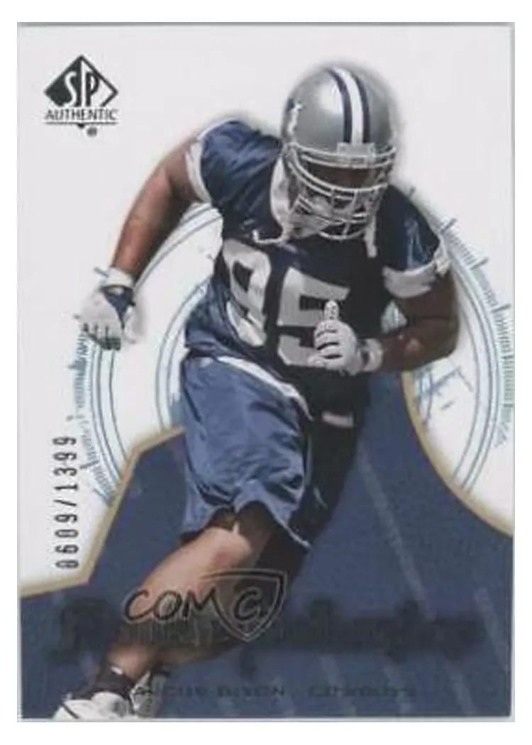 2008 SP Authentic Marcus Dixon #119 card