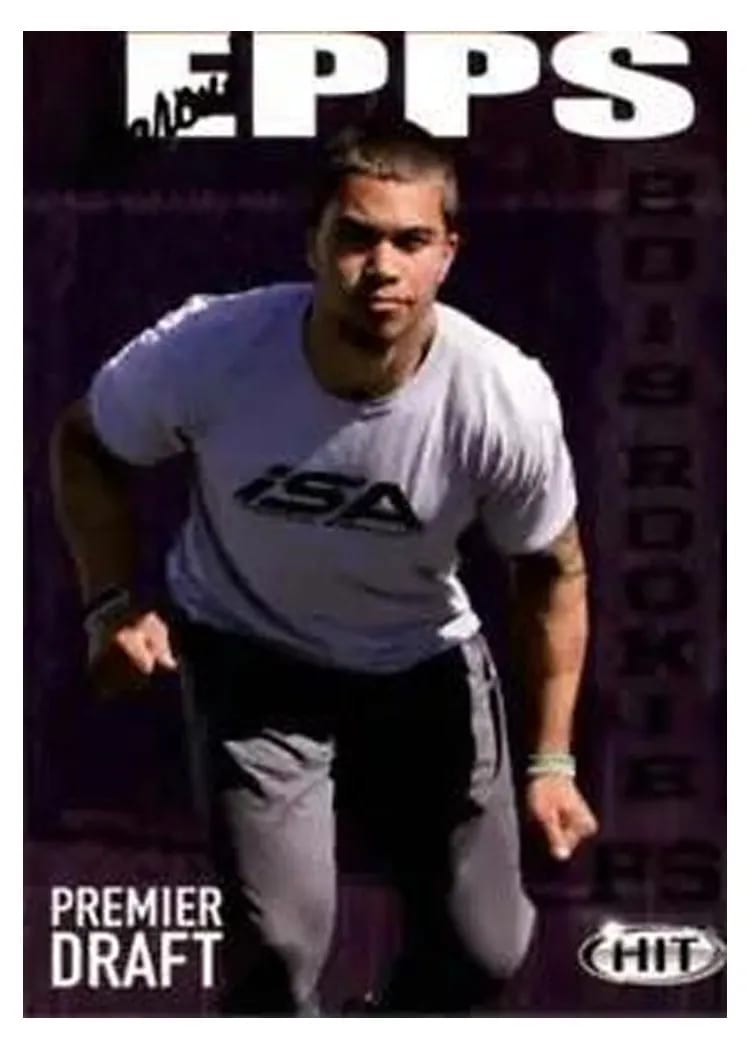 2019 Sage Hit Marcus Epps #79 card