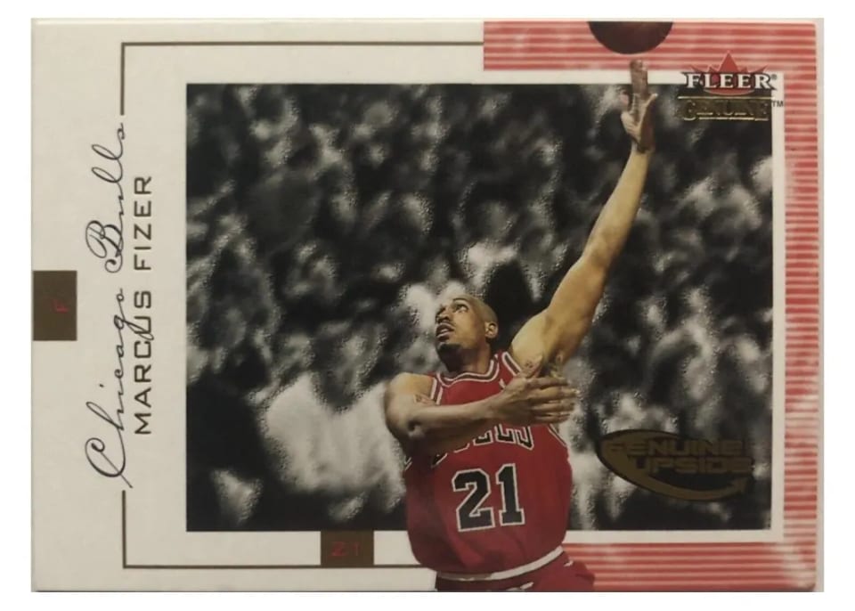 2000 Fleer Genuine Marcus Fizer #123 card