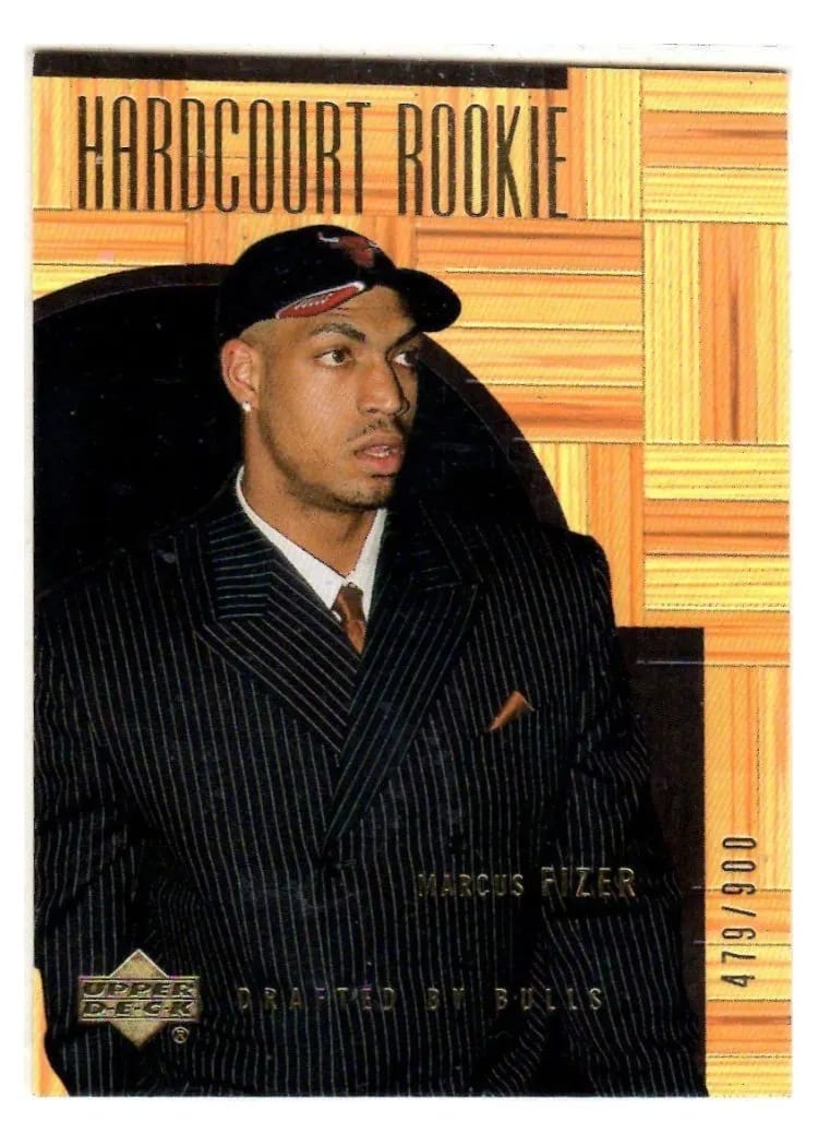 2000 Upper Deck Hardcourt Marcus Fizer #62 card
