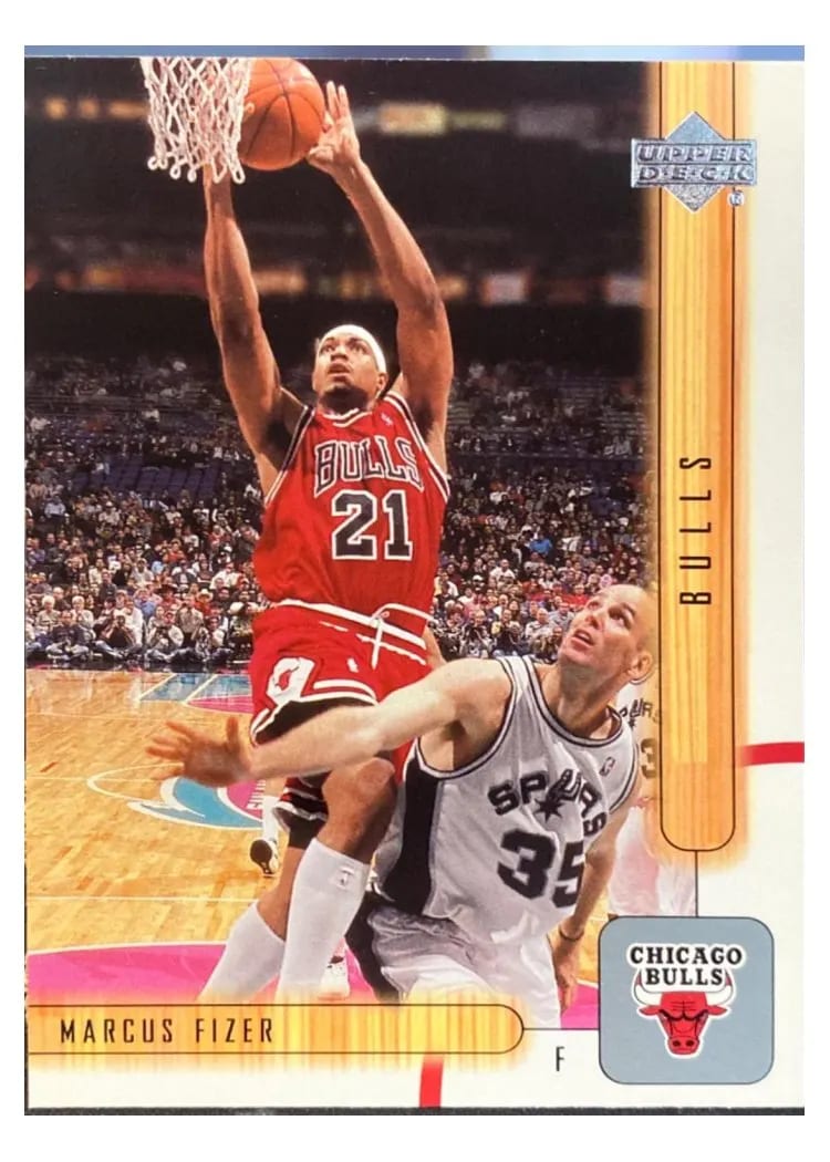 2001 Upper Deck Marcus Fizer #23 card