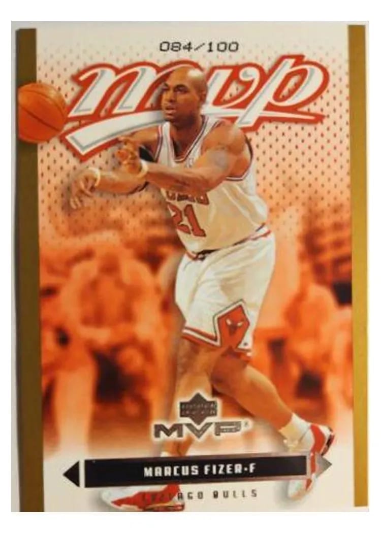 2003 Upper Deck MVP Marcus Fizer #15 card