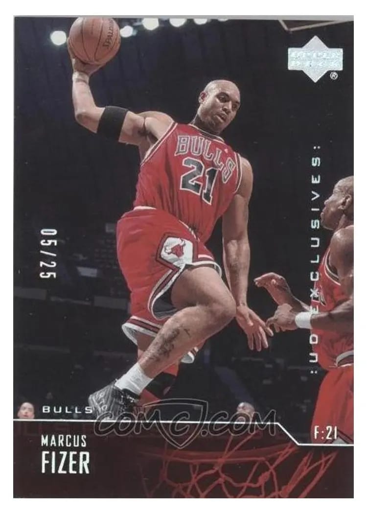 2003 Upper Deck Marcus Fizer Exclusives #22 card