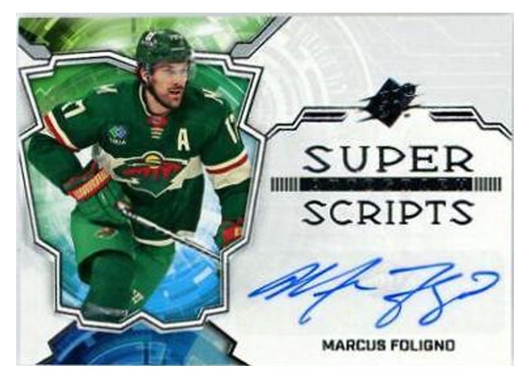 2022-23 SPx Superscripts Marcus Foligno #SS-MF card