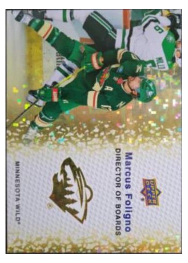 2023-24 Upper Deck Director of Boards Marcus Foligno #DB-8 card