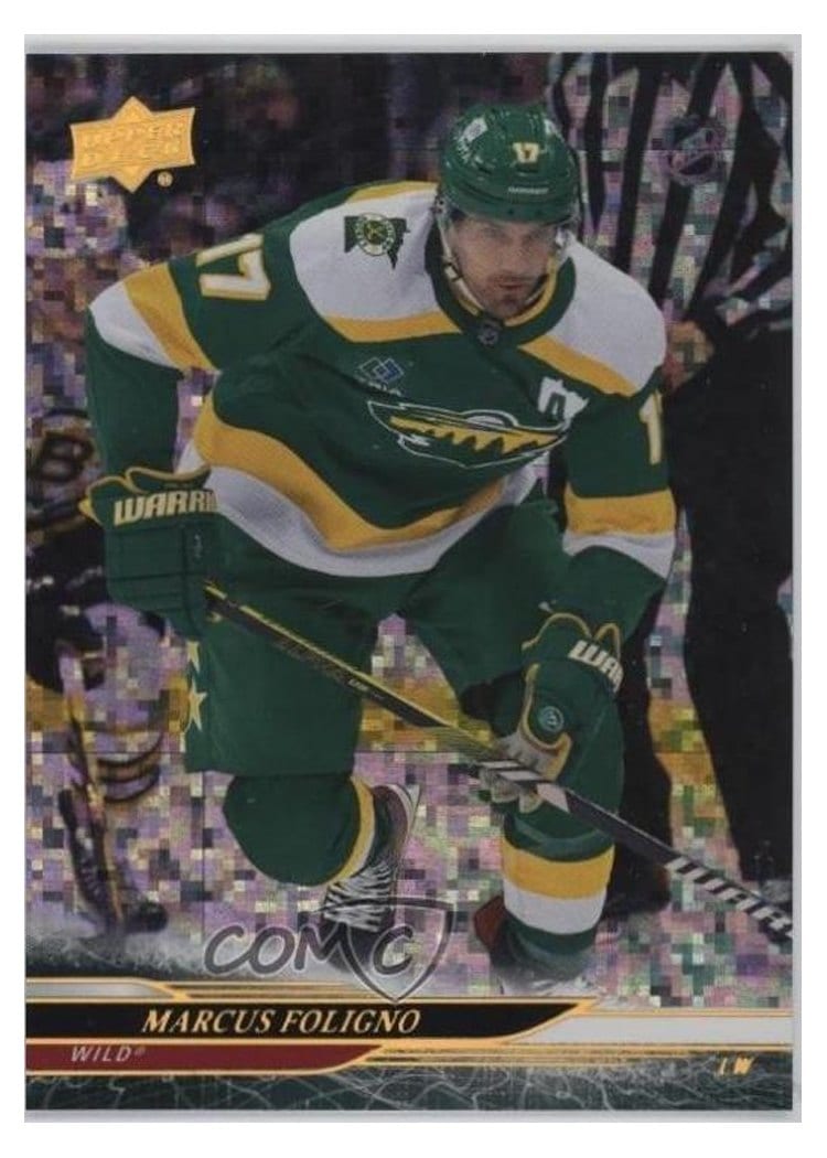 2024-25 Upper Deck Base Set Marcus Foligno #334 card